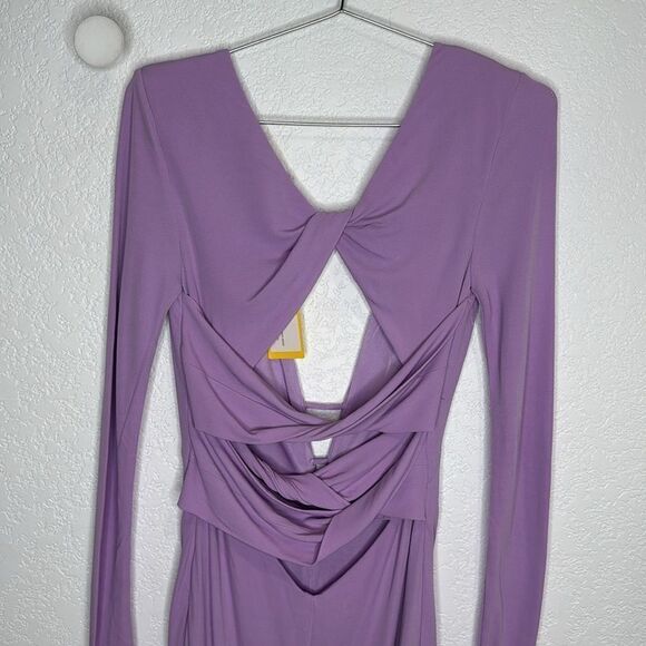 NWT DUNDAS Revolve Orion Lilac Evening Dress US Size Medium/ IT 42 - Picture 9 of 16